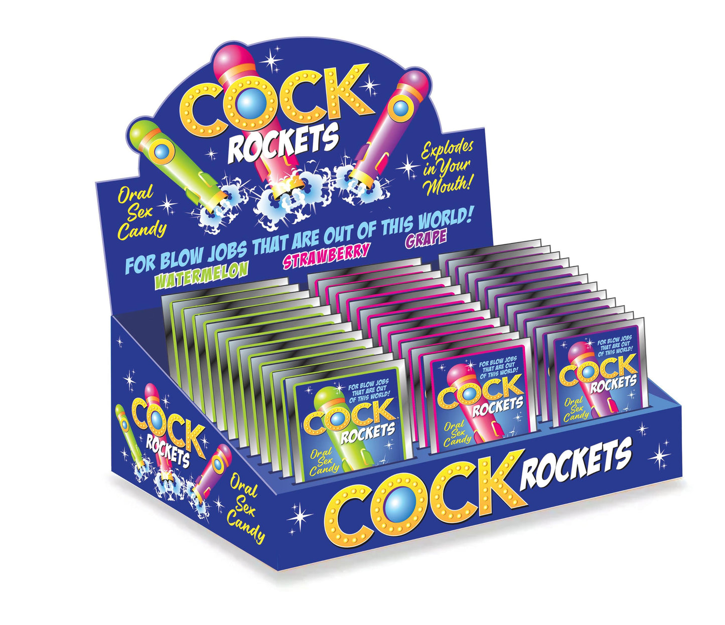 Cock Rockets 36pc Display