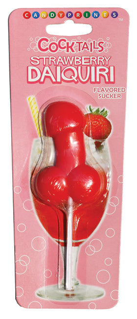 Cocktails Sucker Strawberry Daiquiri