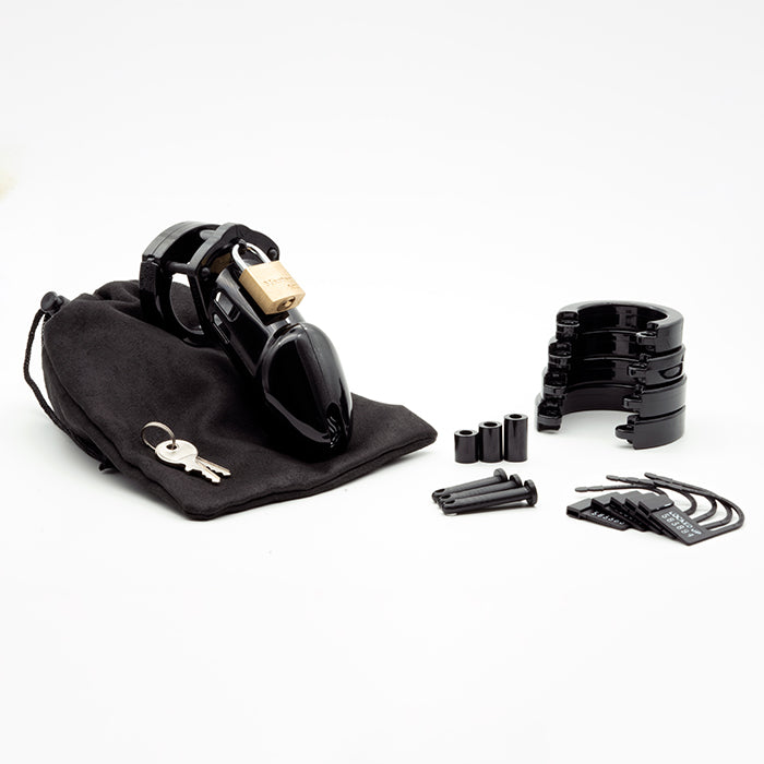 Cb-6000 Kit 3.25in Black Cock Cage