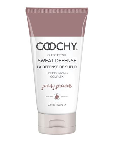 Coochy Sweat Defense Lotion Peony Prowess 3.4 Fl Oz