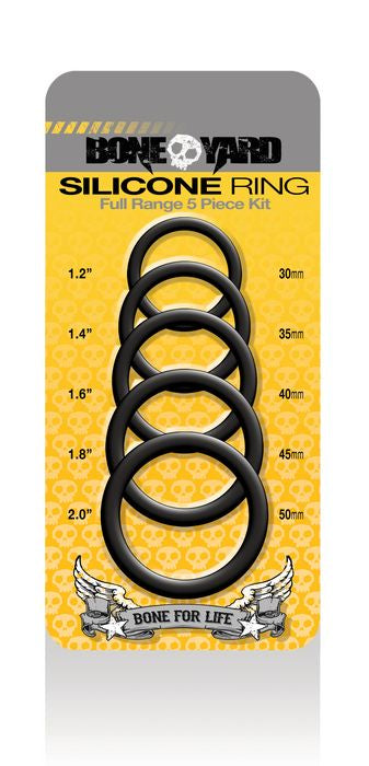 Boneyard Silicone Ring 5pc Kit