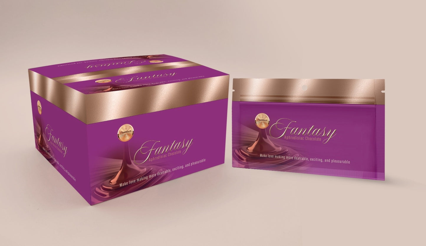 Fantasy Aphrodisiac Chocolate For Her 24 Pc Display