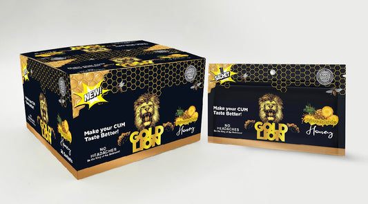 Gold Lion Yummy Pineapple Honey 24 Pc Display