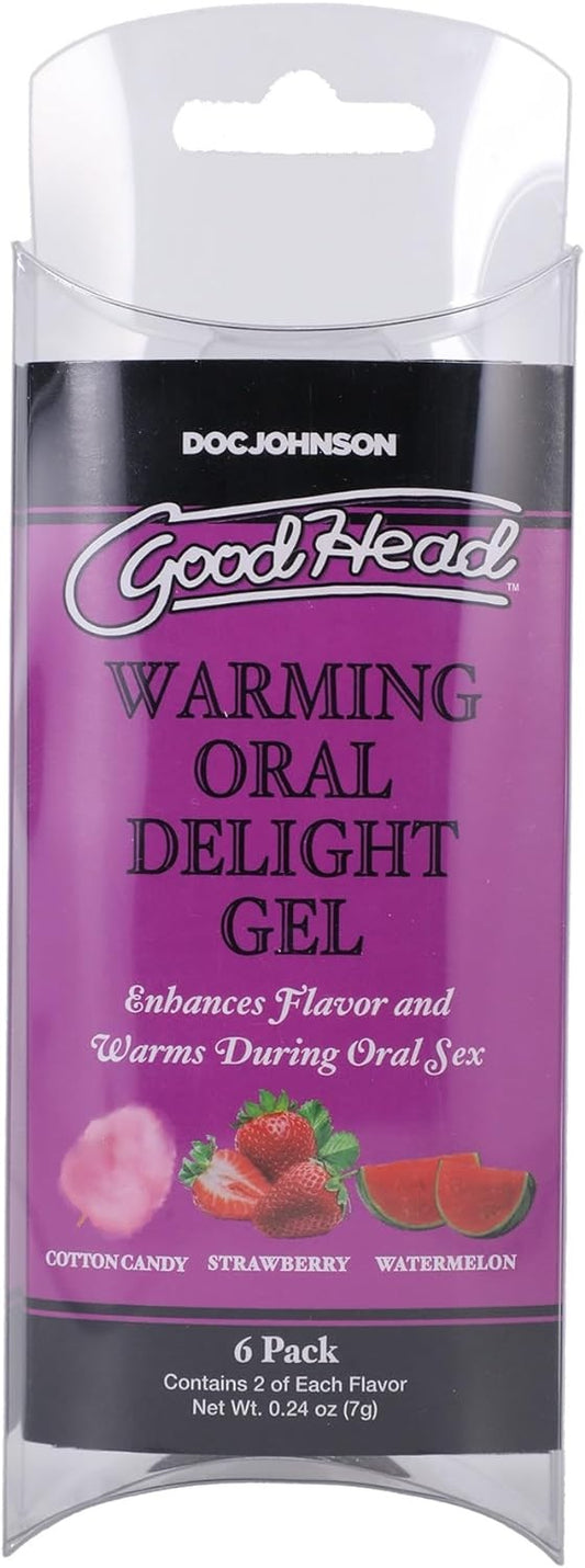 Goodhead Warming Oral Delight Gel 6 Pack