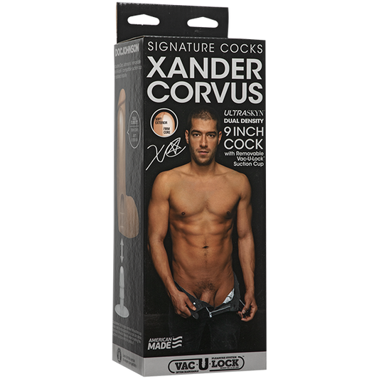 Signature Cocks Xander Corvus 9 In Ultraskyn