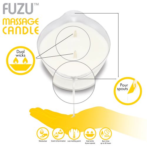 Fuzu Massage Candle 4 Oz