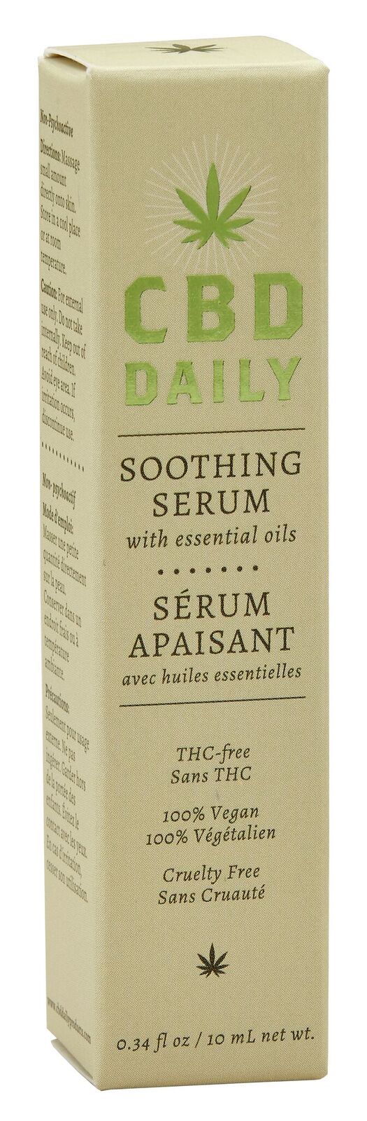 Cbd Soothing Serum 10ml Roller Ball Bottle