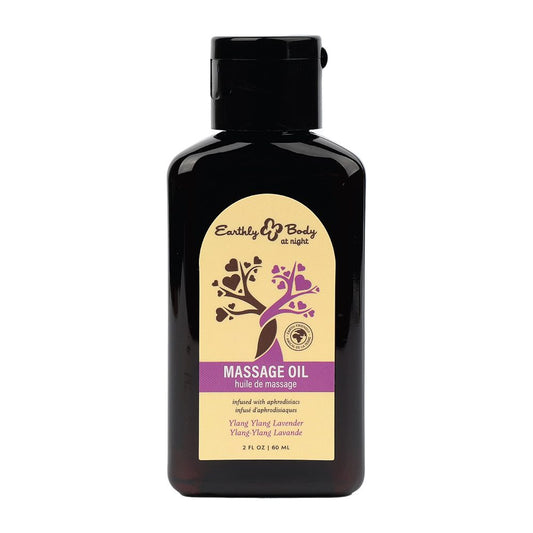 Hemp Seed By Night Massage Oil Aphrodisiac Collection Ylang Ylang Lavender 2oz