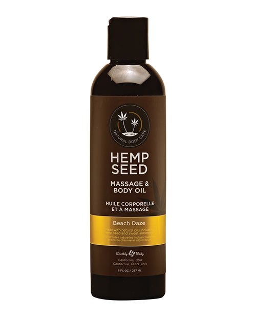 Hemp Seed Massage Oil Beach Daze