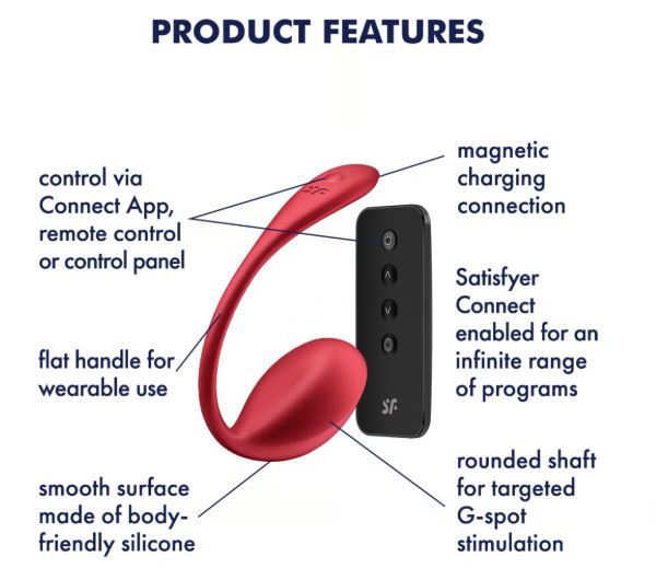 Satisfyer Shiny Petal Red