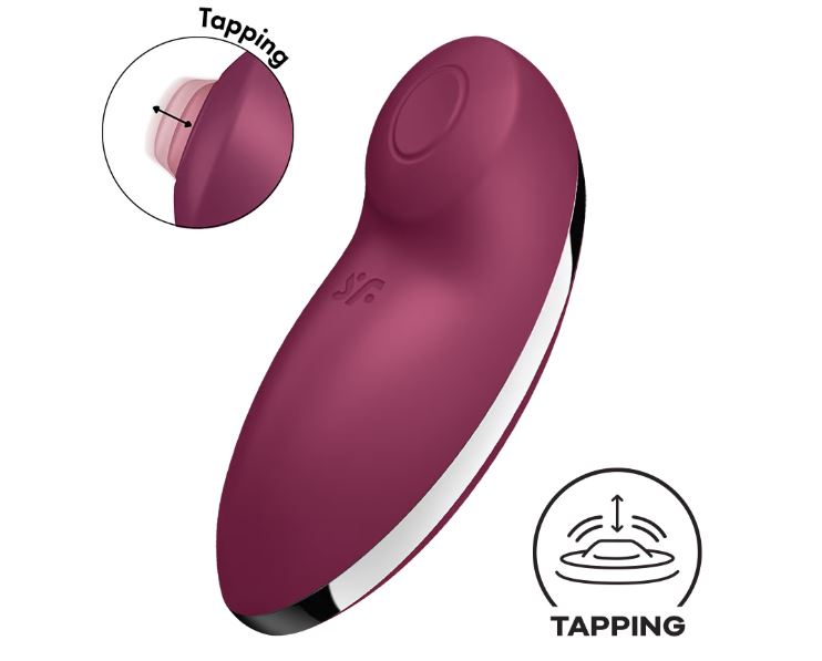 Satisfyer Tap & Climax 2 Red