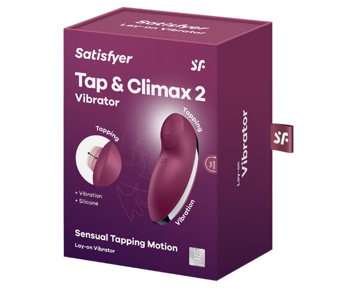 Satisfyer Tap & Climax 2 Red