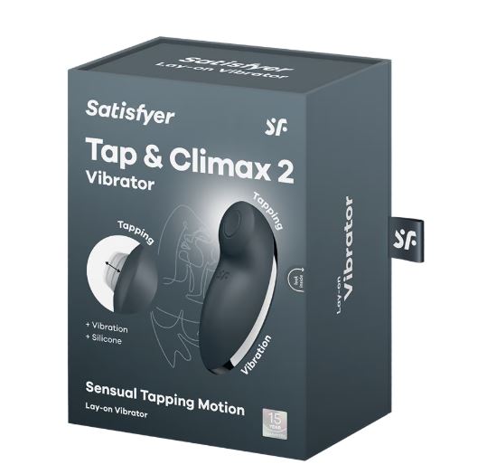 Satisfyer Tap & Climax 2 Grey