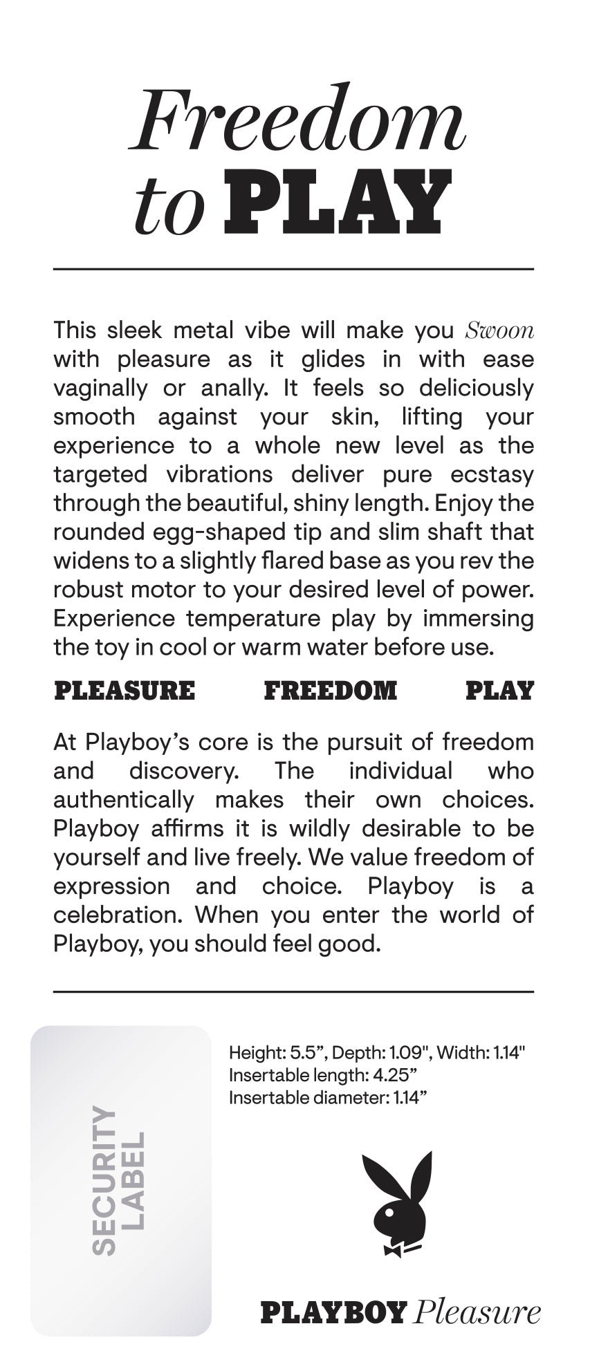 Playboy Swoon