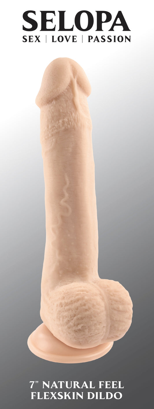 Selopa 7 In Natural Feel Flexskin Dildo