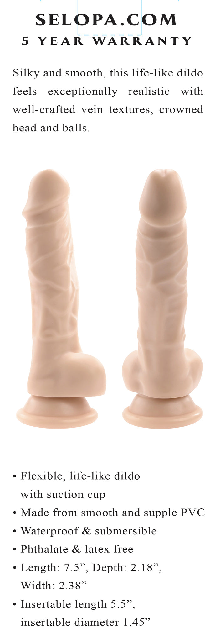 Selopa 6 In Dildo