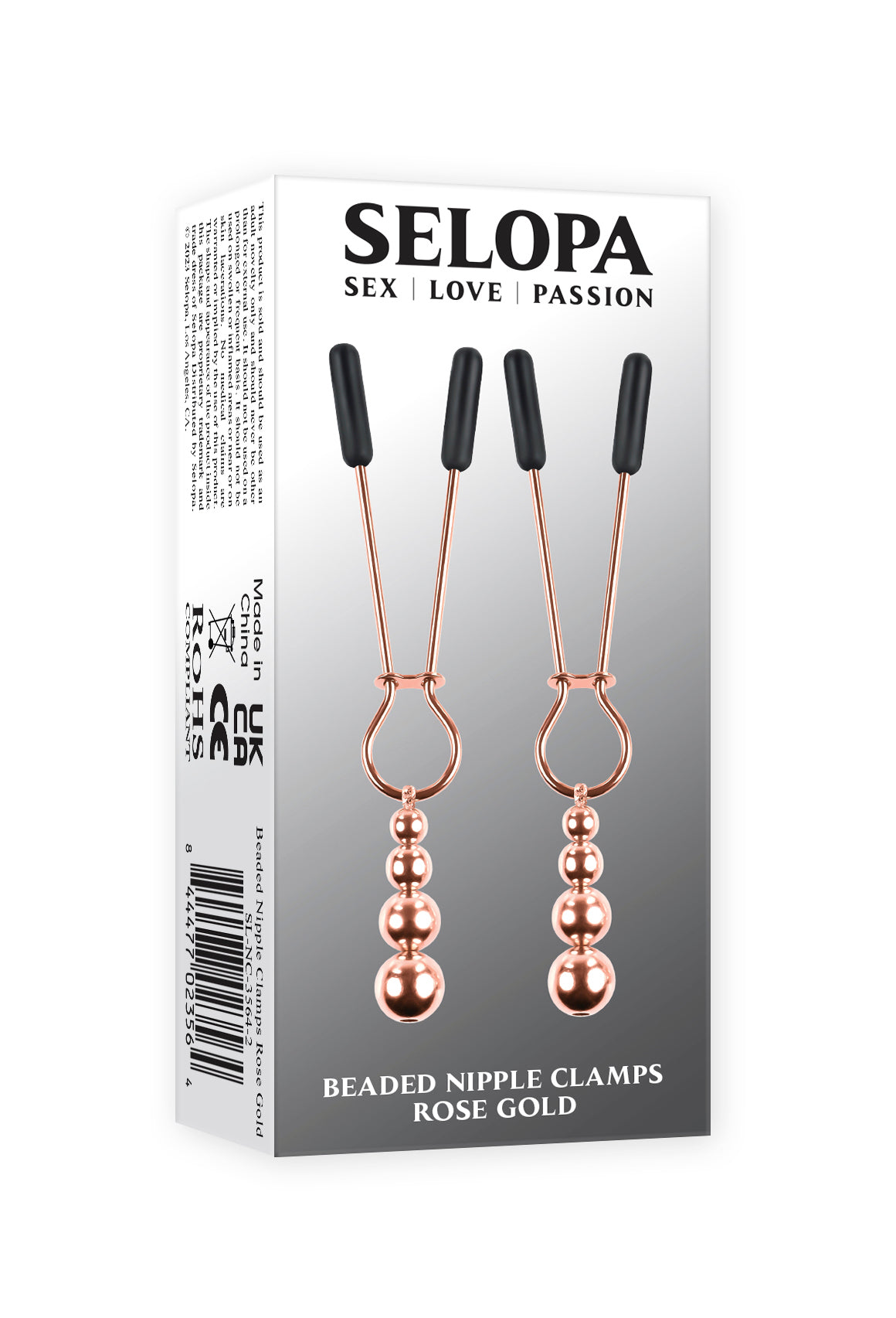 Selopa Beaded Nipple Clamps