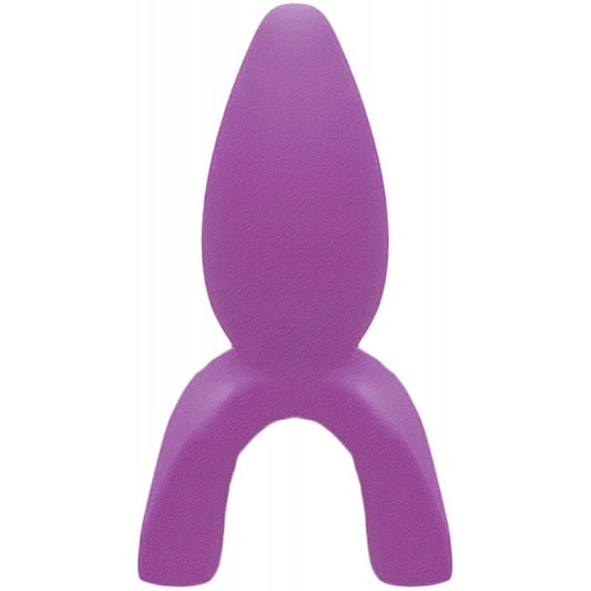 Tongue Star Stealth Rider Tongue Vibe W/ Contoured Pleasure Tip Purple