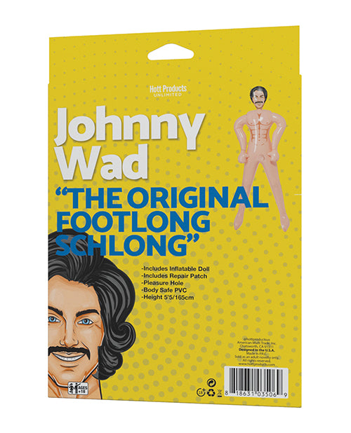 Johnny Wad Blow Up Doll W/ Large Penis