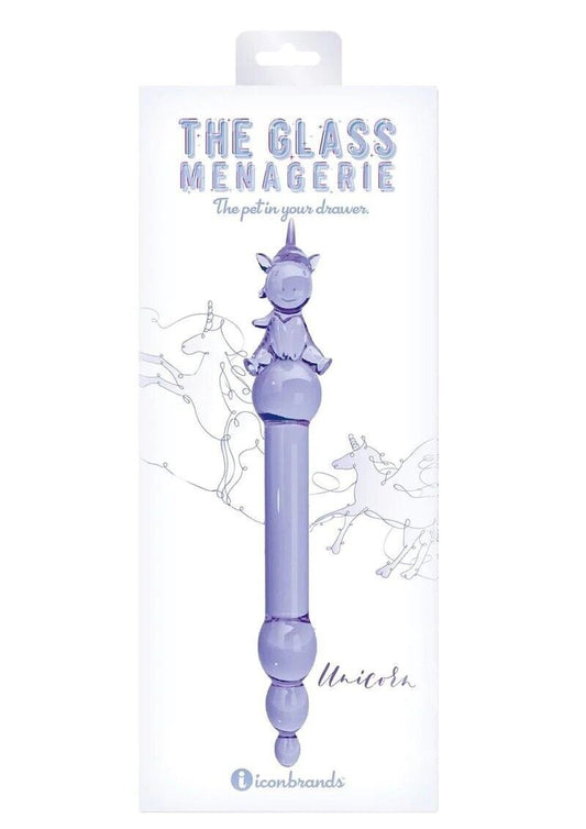 Glass Menagerie Unicorn Purple
