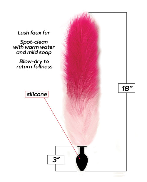 Foxy Tail Silicone Butt Plug