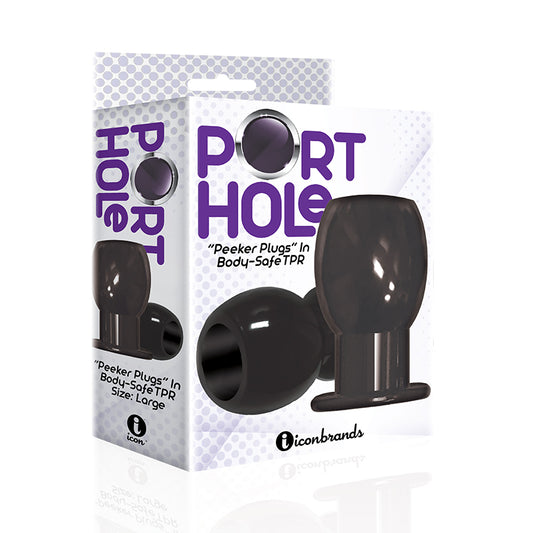 The 9s Port Hole Hollow Butt Plug