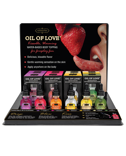 Oil Of Love Display W/ Product