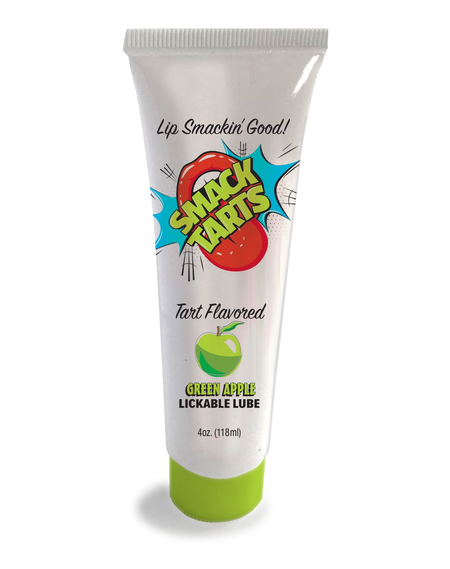 Smack Tarts Lickable Lube Sour Green Apple 4 Oz