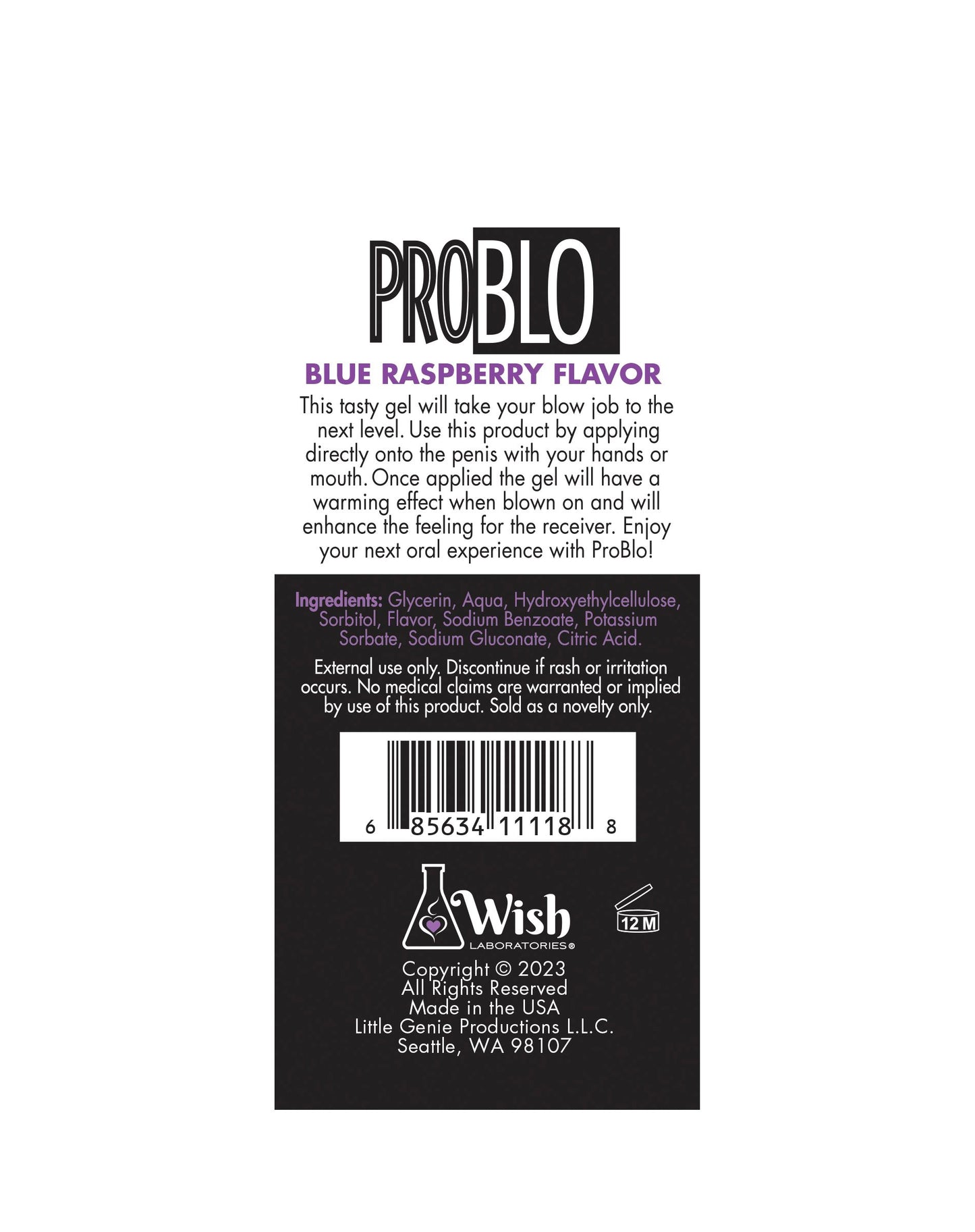 Problo Oral Pleasure Gel 1.5 Oz