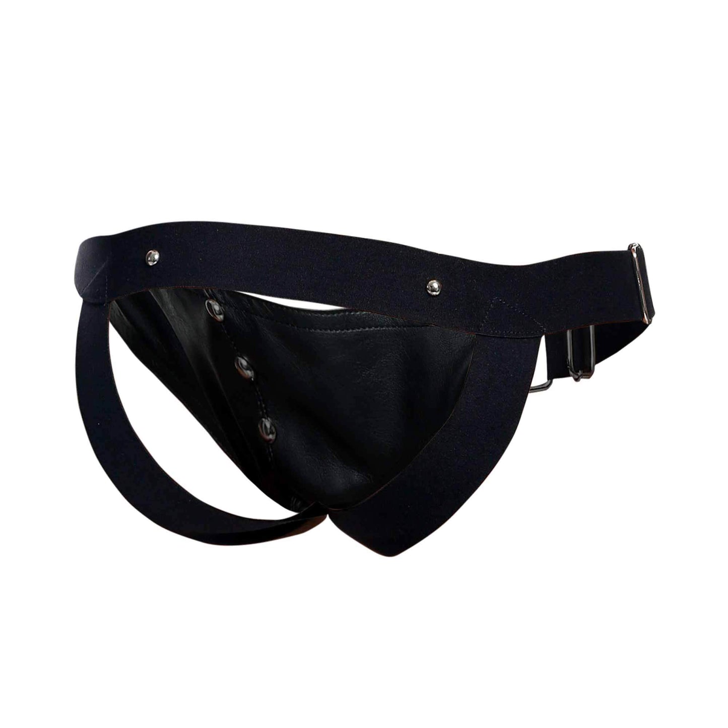 Male Basics Dngeon Cockring Jockstrap Black O/s