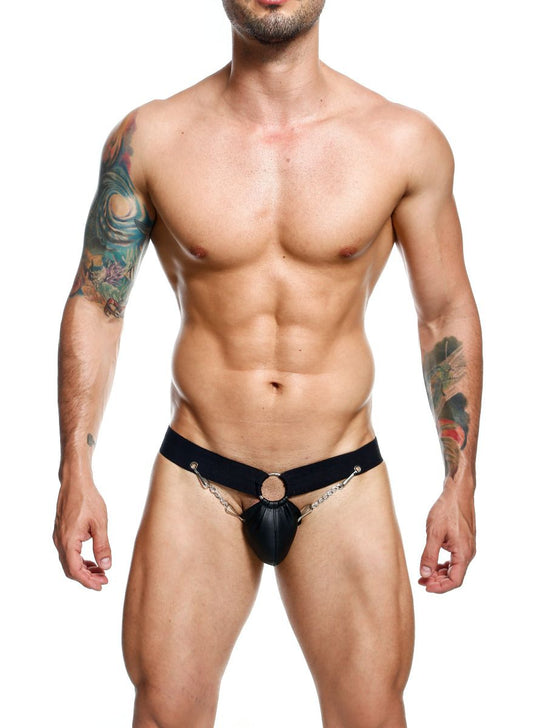 Male Basics Dngeon Chain Jockstrap Black O/s