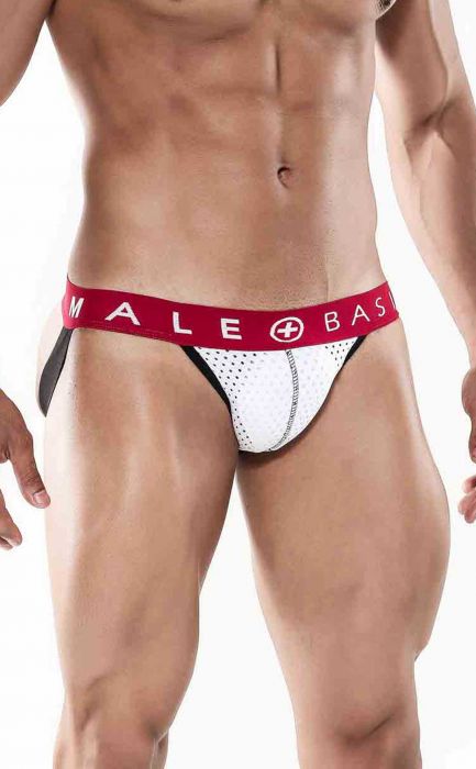 Mb Spot Jockstrap White