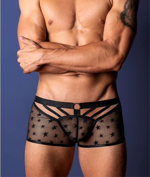 Love Star Short W/ Ring Black