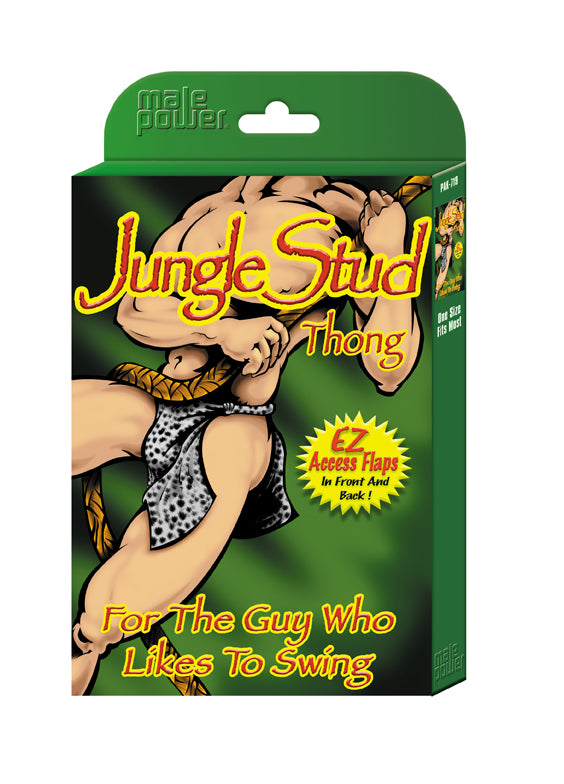 Novelty Jungle Stud Loin Cloth O/s