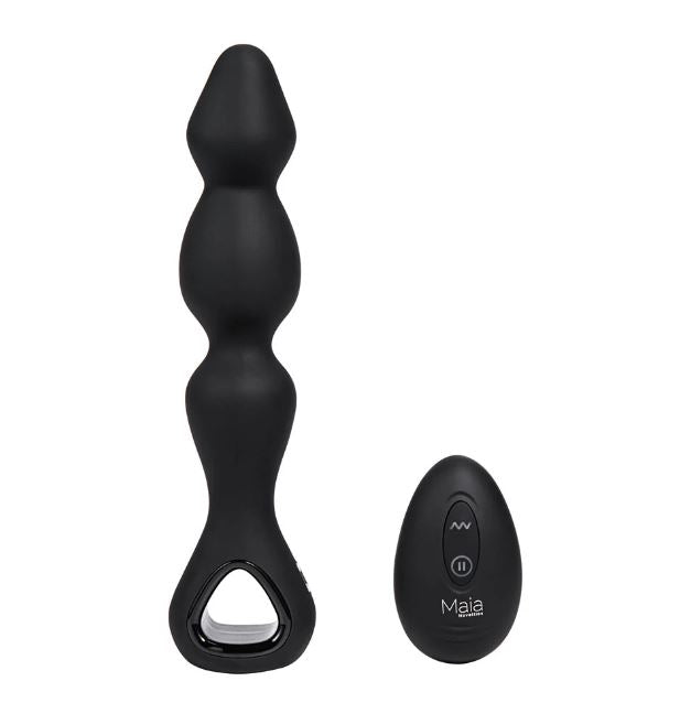 Hudson Rechargeable Remote Control Silicone Anal Plug