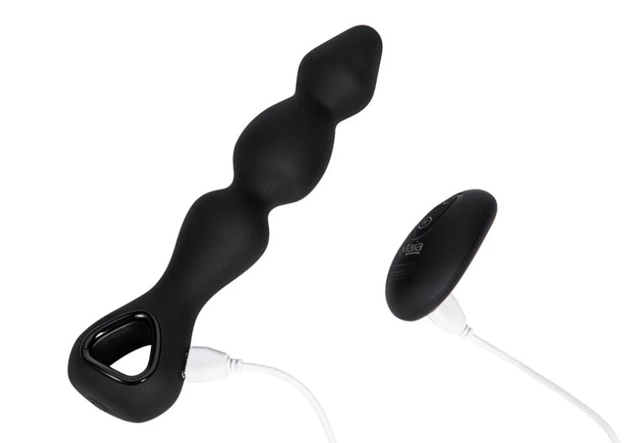 Hudson Rechargeable Remote Control Silicone Anal Plug