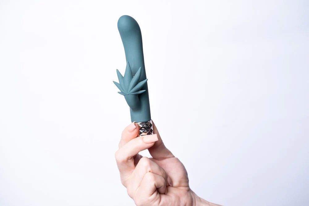 Kusha 10 Function Rechargeable Silicone Cannabis Rabbit