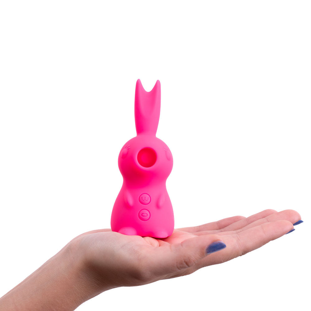 Hunni Bunny Shaped Suction Vibrator