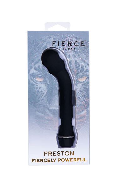 Preston Silicone G-spot Vibe Black