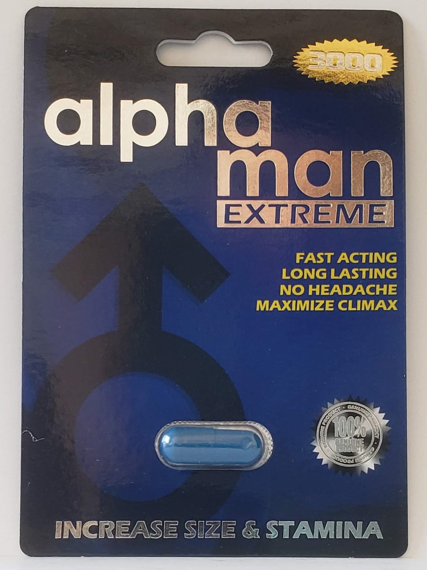 Alpha Man 3000 30 Ct Display