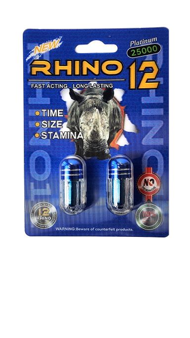 Rhino 12 Platinum 25000 2 Pack