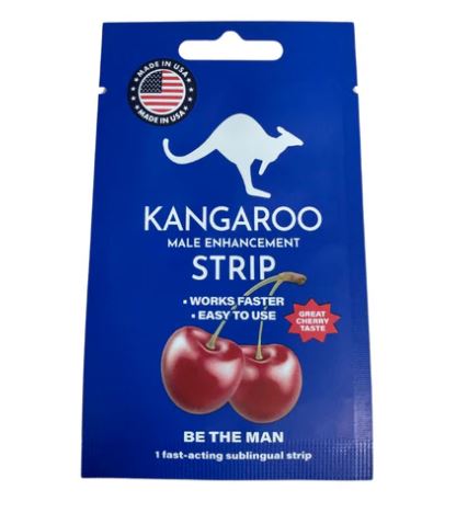 Kangaroo Cherry Strip (net) Eaches