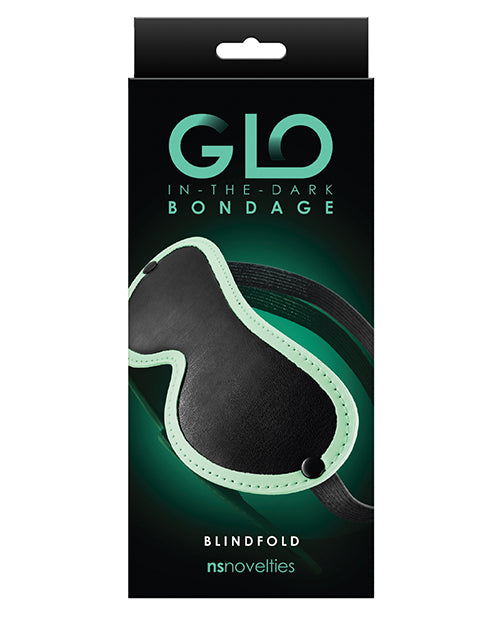 Glo Bondage Blindfold Green