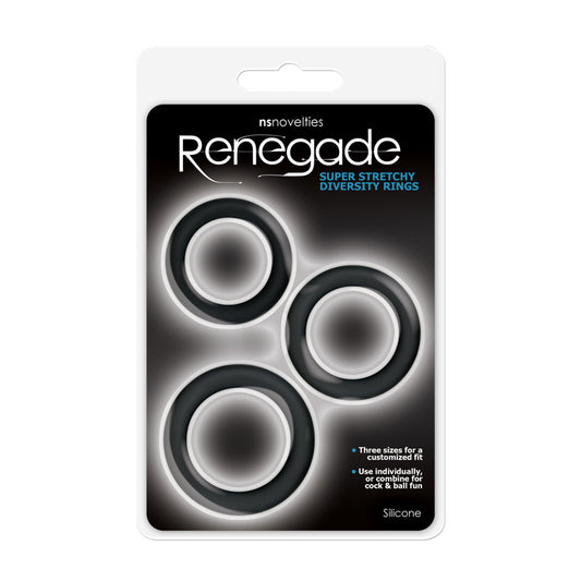 Renegade Diversity Rings Black