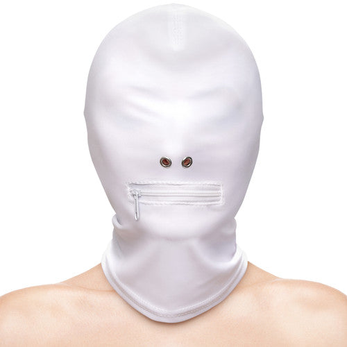 Fetish & Fantasy Zippered Mouth Hood