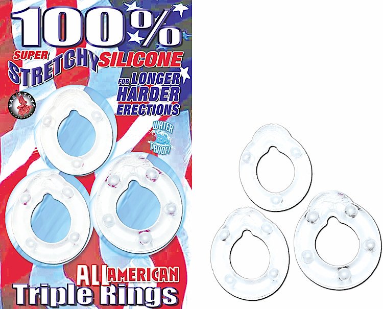 All American Triple Rings