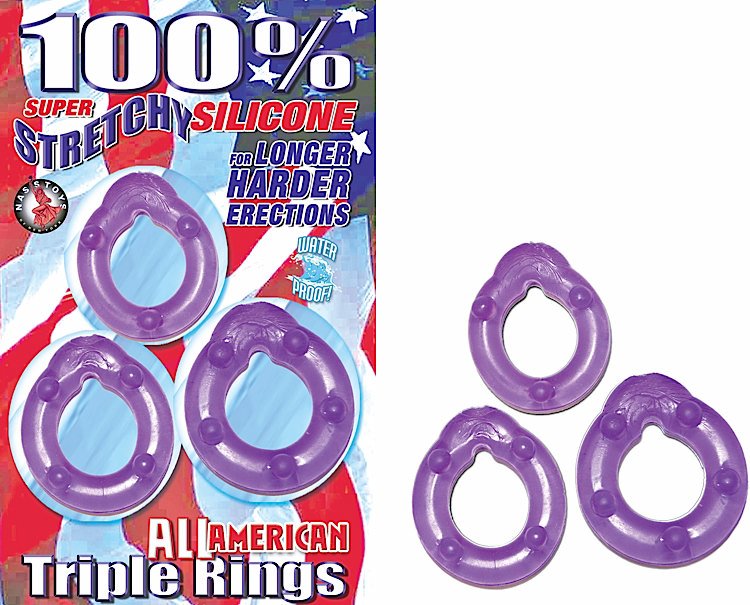 All American Triple Rings