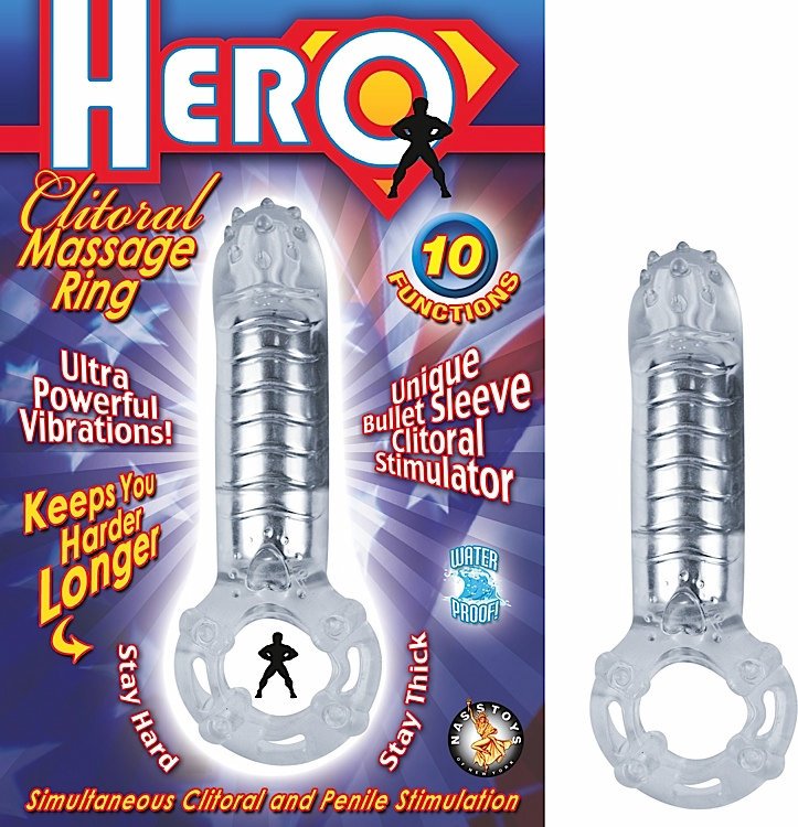 Hero Cockring & Clit Massager