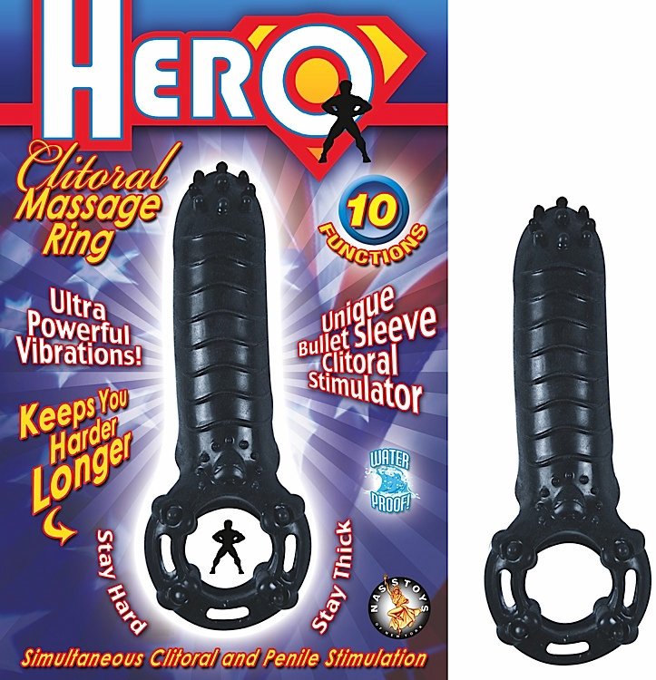 Hero Cockring & Clit Massager