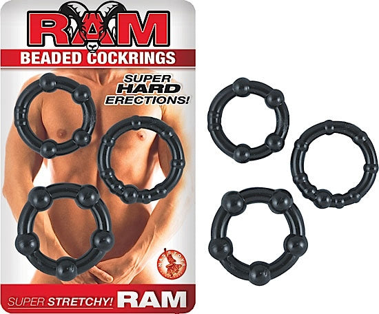 Ram Beaded Cockrings